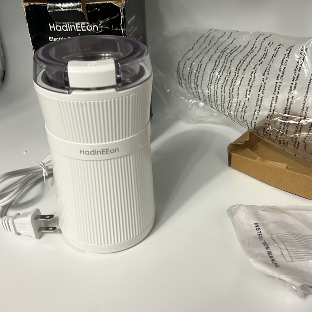 HadinEEon Electric 300w Coffee & Spice Grinder (3) Adjustable Modes CG-8316 New